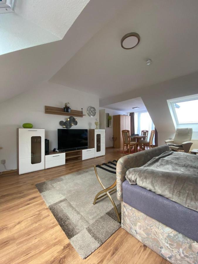 Dachgeschoss Apartment Mit Ausblick Хале Екстериор снимка